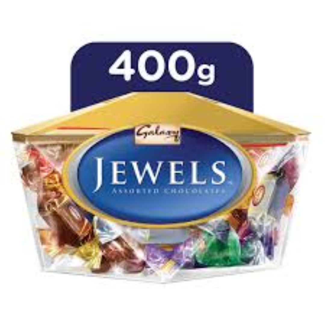 GALAXY JEWELS ASST.CHOCS 400G